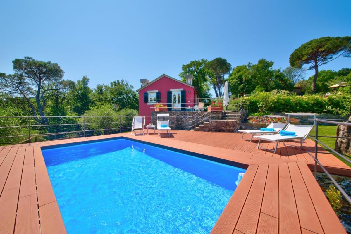 I Giardini Di Camogli - Villa Sarvia, Garden&Pool Екстериор снимка